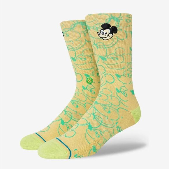 STANCE UNISEX CREW HEIGHT MID CUSHION DILLON FROELICH MICKEY THAT’S A POWER TRIO - Picture 1 of 6
